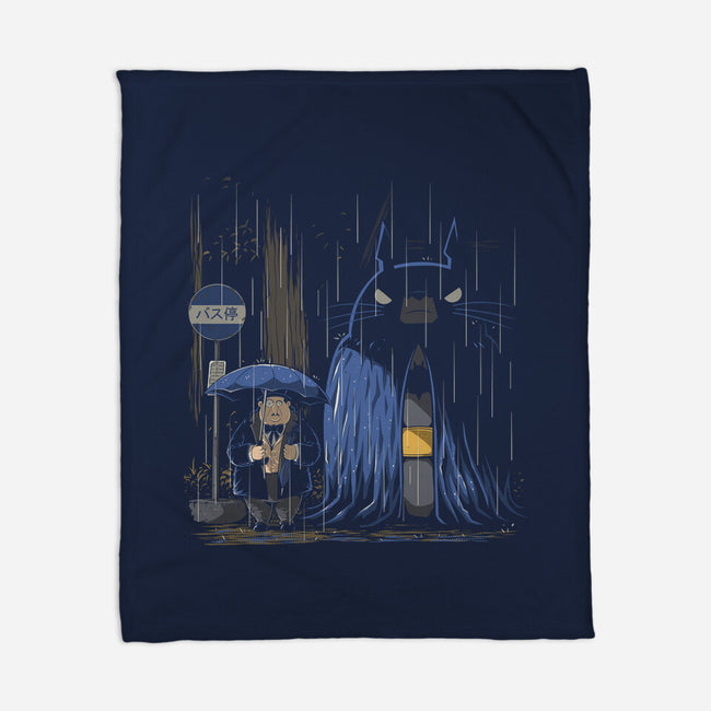 My Neighbor Bat-None-Fleece-Blanket-Betmac