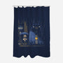 My Neighbor Bat-None-Polyester-Shower Curtain-Betmac