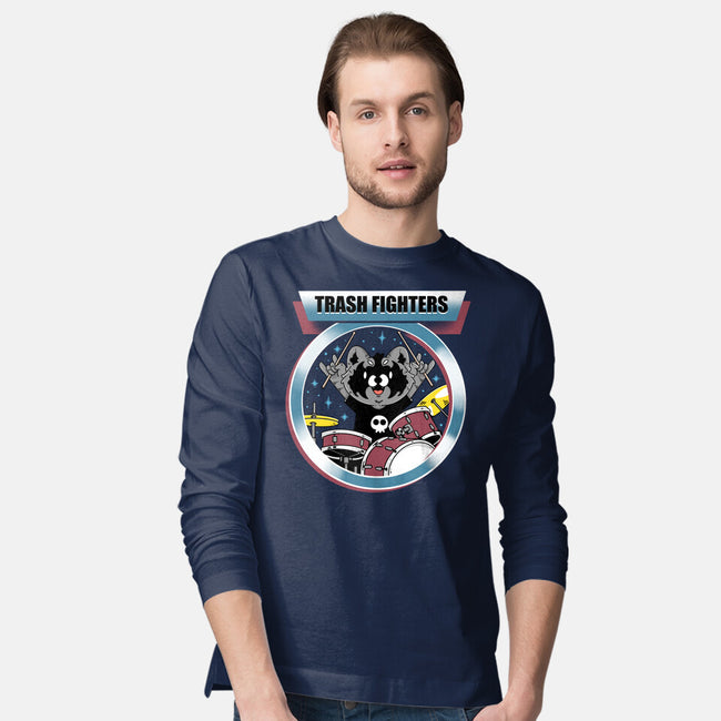 Trash Fighters-Mens-Long Sleeved-Tee-Tri haryadi