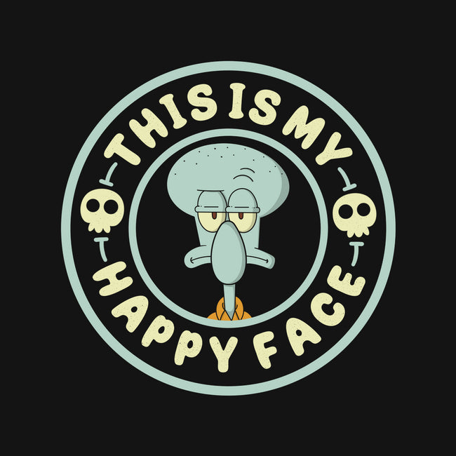 This Is My Happy Face-Mens-Basic-Tee-Tri haryadi