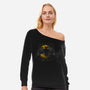 Night Dragon-Womens-Off Shoulder-Sweatshirt-yumie