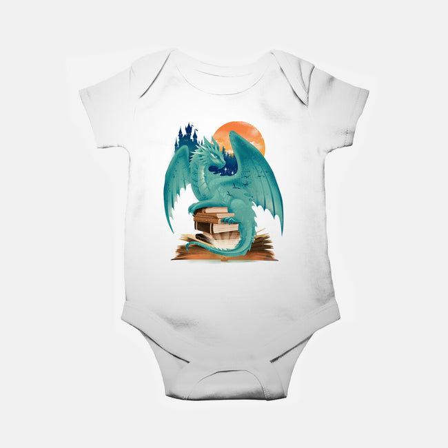 Book Of Dragon And Fantasy-Baby-Basic-Onesie-dandingeroz