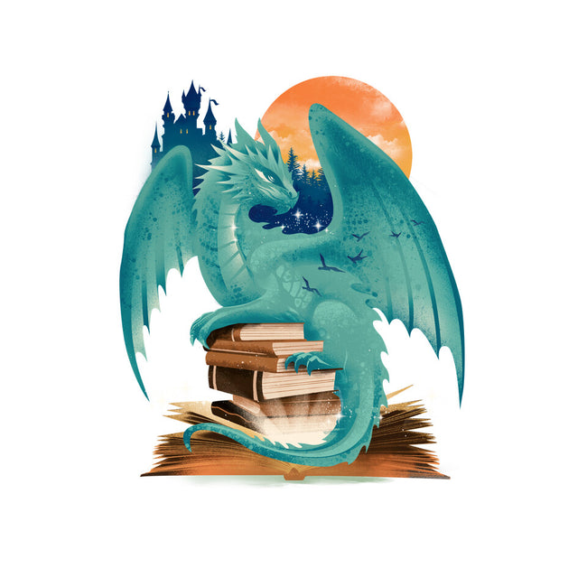 Book Of Dragon And Fantasy-Baby-Basic-Tee-dandingeroz