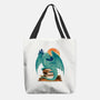 Book Of Dragon And Fantasy-None-Basic Tote-Bag-dandingeroz