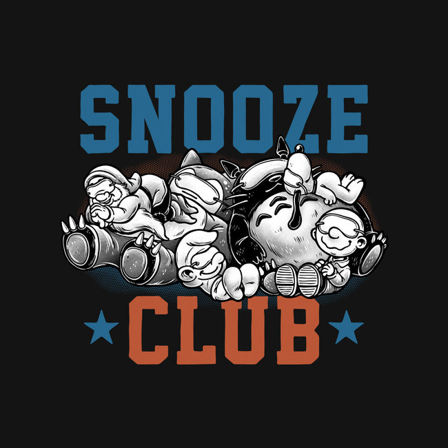 Snooze Club-Mens-Basic-Tee-glitchygorilla