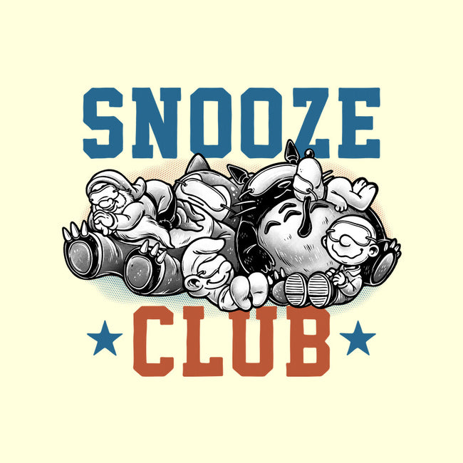 Snooze Club-Unisex-Kitchen-Apron-glitchygorilla