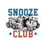 Snooze Club-None-Removable Cover w Insert-Throw Pillow-glitchygorilla