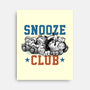 Snooze Club-None-Stretched-Canvas-glitchygorilla