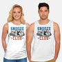 Snooze Club-Unisex-Basic-Tank-glitchygorilla