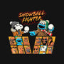 Snowball Fighters-None-Polyester-Shower Curtain-Herk Up Tees