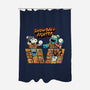 Snowball Fighters-None-Polyester-Shower Curtain-Herk Up Tees