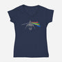 The Color Side-Womens-V-Neck-Tee-Umberto Vicente