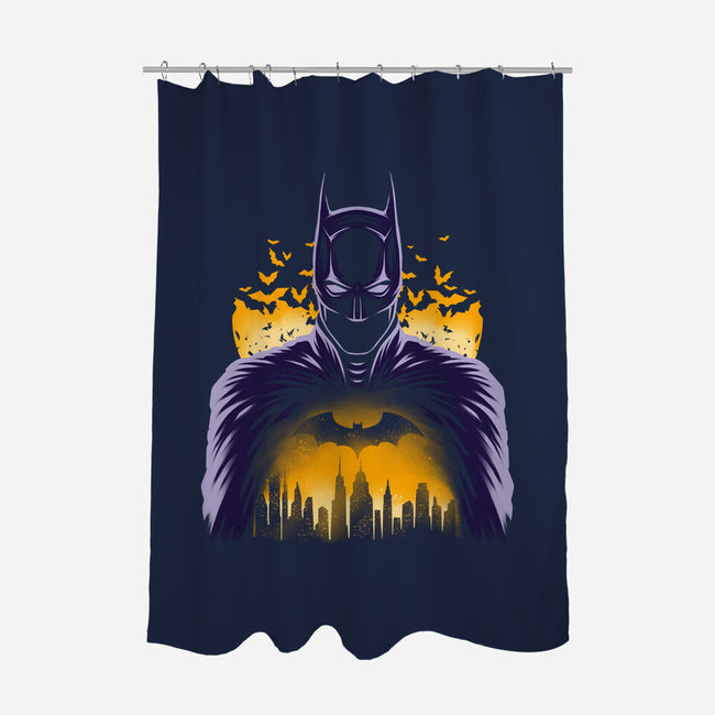 Bat Knight-None-Polyester-Shower Curtain-rmatix