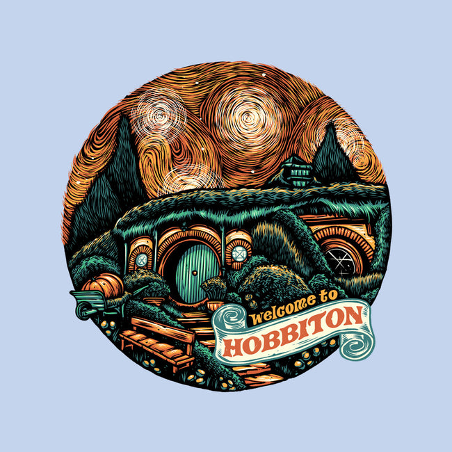 Welcome To Hobbiton-Womens-Basic-Tee-glitchygorilla