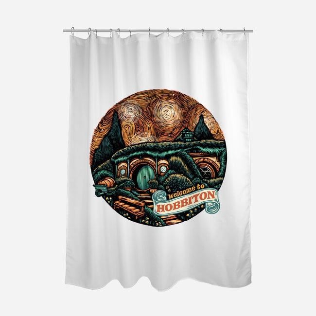 Welcome To Hobbiton-None-Polyester-Shower Curtain-glitchygorilla