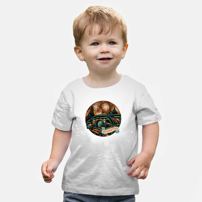 Welcome To Hobbiton-Baby-Basic-Tee-glitchygorilla