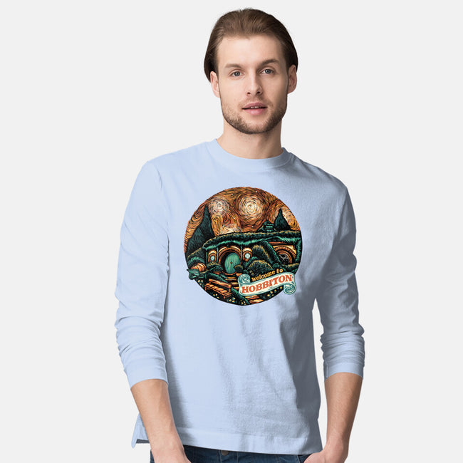 Welcome To Hobbiton-Mens-Long Sleeved-Tee-glitchygorilla