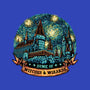 Home Of Witches And Wizards-Womens-Fitted-Tee-glitchygorilla