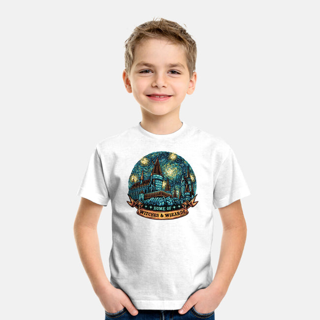 Home Of Witches And Wizards-Youth-Basic-Tee-glitchygorilla