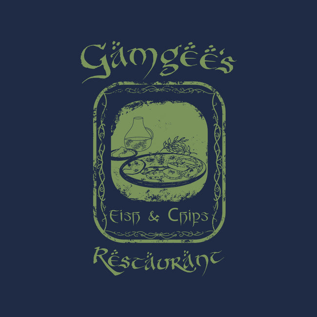 Gamgee's Fish And Chips-Mens-Basic-Tee-Mattania