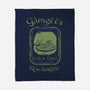 Gamgee's Fish And Chips-None-Fleece-Blanket-Mattania