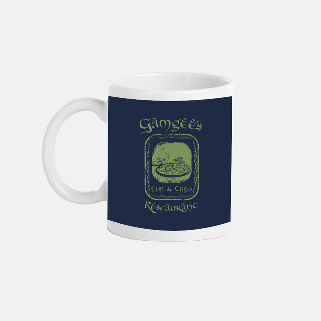 Gamgee's Fish And Chips-None-Mug-Drinkware-Mattania