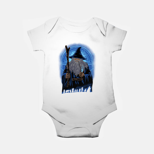 Old Grey Beard-Baby-Basic-Onesie-rmatix