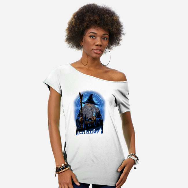 Old Grey Beard-Womens-Off Shoulder-Tee-rmatix