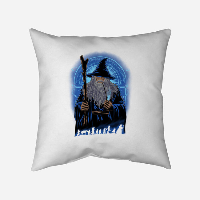 Old Grey Beard-None-Removable Cover w Insert-Throw Pillow-rmatix