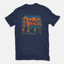 Pizza Turtle Graffiti-Womens-Basic-Tee-Studio Mootant