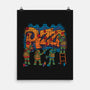 Pizza Turtle Graffiti-None-Matte-Poster-Studio Mootant