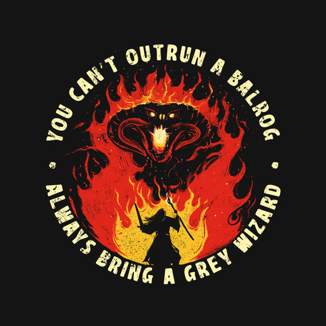 You Can't Outrun A Balrog-Mens-Long Sleeved-Tee-sebasebi