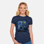 Lord Van Gogh-Womens-Fitted-Tee-daobiwan