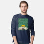 Genious Dog-Mens-Long Sleeved-Tee-nickzzarto