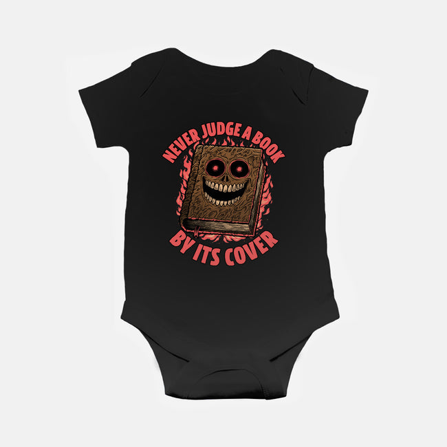 Necronomicon Book Cover-Baby-Basic-Onesie-Studio Mootant