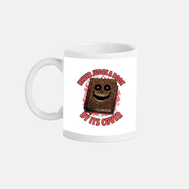 Necronomicon Book Cover-None-Mug-Drinkware-Studio Mootant