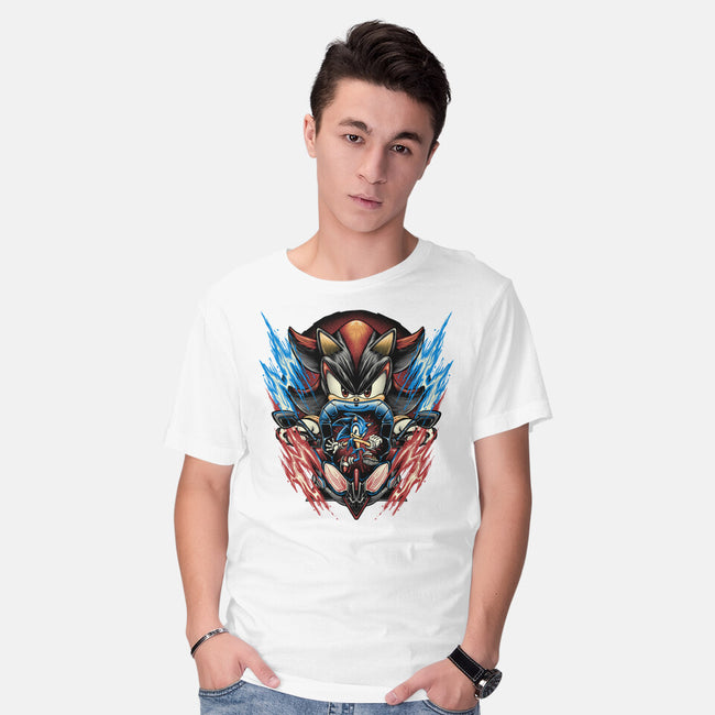 Shadow Of Speed-Mens-Basic-Tee-glitchygorilla