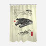 Escape From Cloud City-None-Polyester-Shower Curtain-DrMonekers