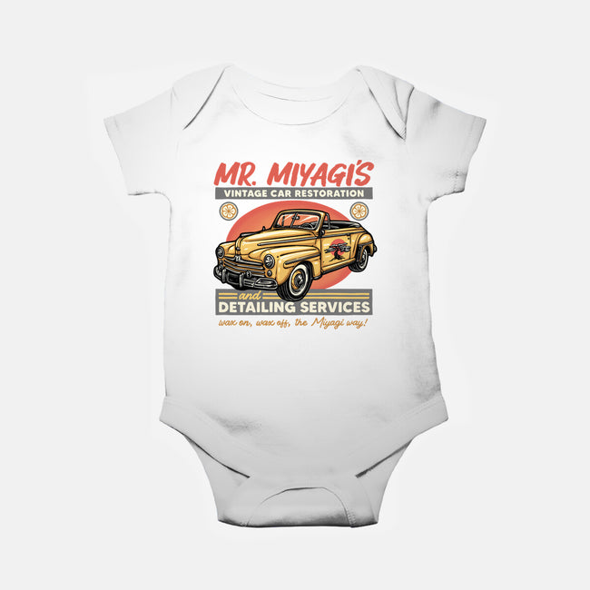 Miyagi Vehicle Restoration-Baby-Basic-Onesie-glitchygorilla