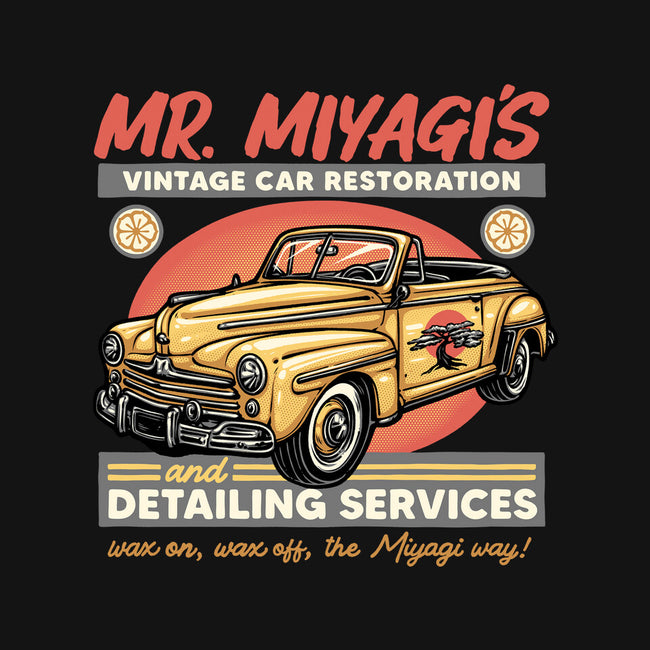 Miyagi Vehicle Restoration-Unisex-Zip-Up-Sweatshirt-glitchygorilla