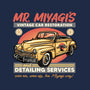 Miyagi Vehicle Restoration-Unisex-Basic-Tee-glitchygorilla