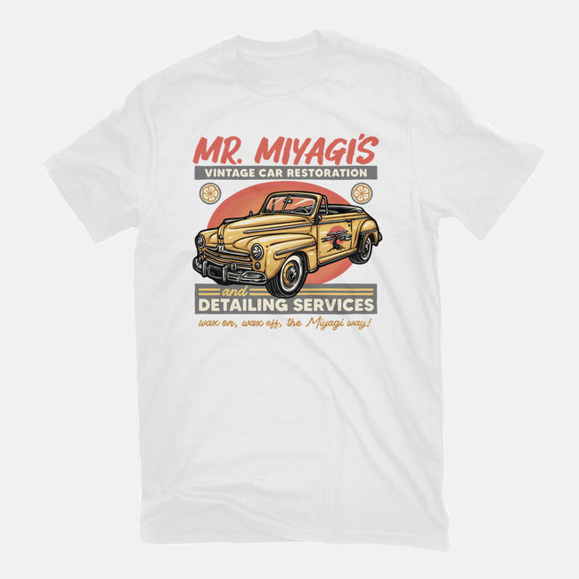 Miyagi Vehicle Restoration-Mens-Premium-Tee-glitchygorilla