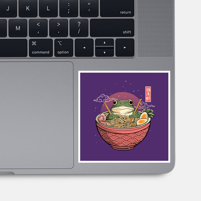 Toad Ramen Bath-None-Glossy-Sticker-constantine2454