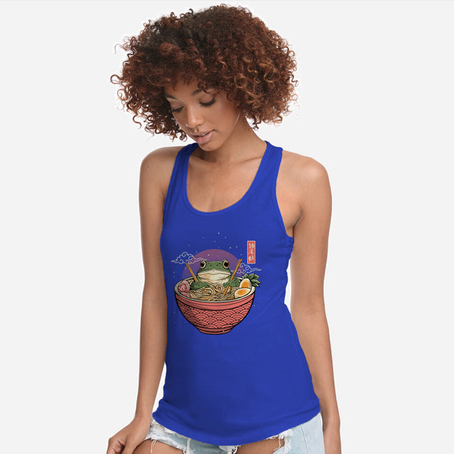 Toad Ramen Bath-Womens-Racerback-Tank-constantine2454