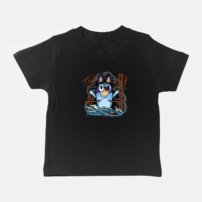 Kaiju Bluey-Baby-Basic-Tee-nickzzarto