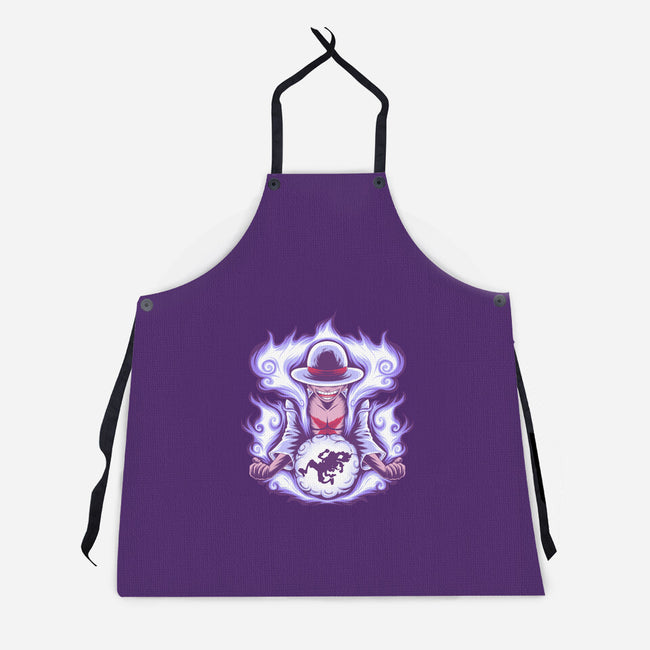 Gear 5 Pirate King-Unisex-Kitchen-Apron-rmatix