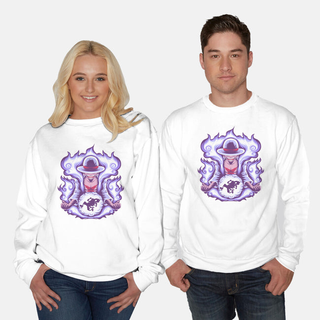 Gear 5 Pirate King-Unisex-Crew Neck-Sweatshirt-rmatix