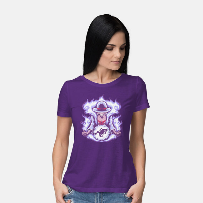 Gear 5 Pirate King-Womens-Basic-Tee-rmatix