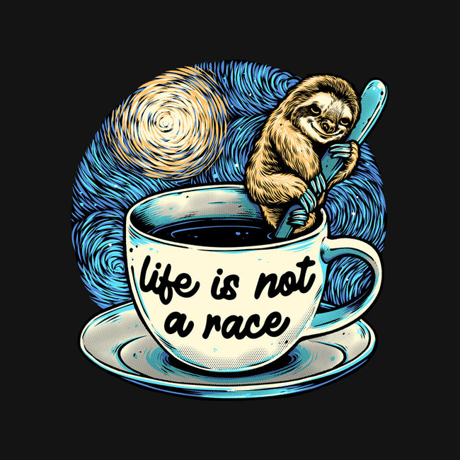 Life Is Not A Race-None-Basic Tote-Bag-glitchygorilla