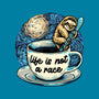 Life Is Not A Race-None-Mug-Drinkware-glitchygorilla